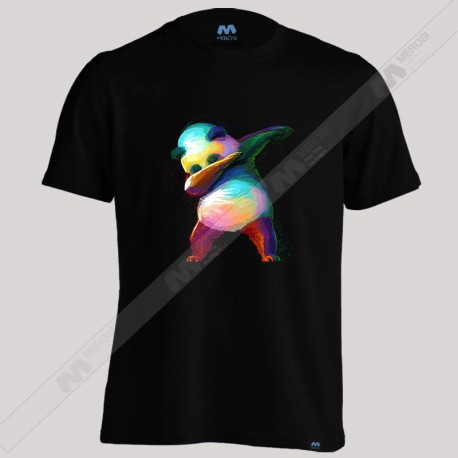 تیشرت Rainbow Abstraction melted rubix cube