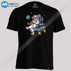 تیشرت Space Astronaut Book Reading