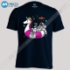تیشرت Space Astronaut Riding Unicorn Float
