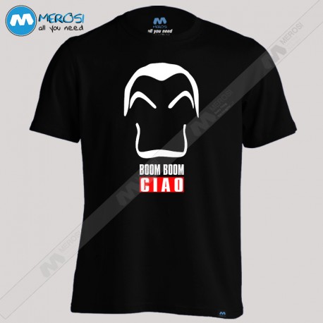تیشرت LA CASA DE PAPEL - BOOM BOOM CIAO