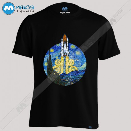 تیشرت Starry Space Shuttle