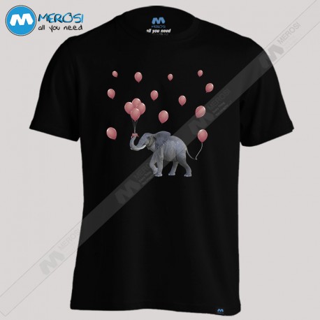 تیشرت Elephant With Balloons