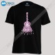 تیشرت Flowers Guitar - pink