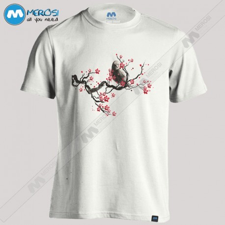 تیشرت Cherry Blossom Raven