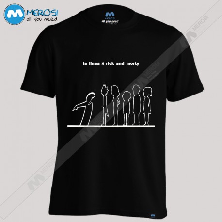 تیشرت Rick and Morty Vs. La Linea