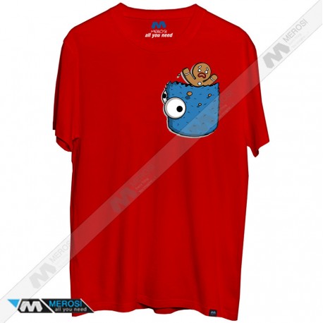 تیشرت Om Nom Pocket