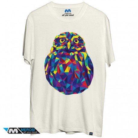 تیشرت Cute Geometric Owl