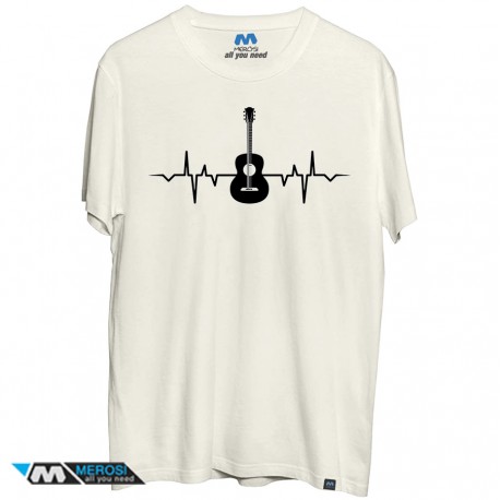 تیشرت Guitara And Heartbeat