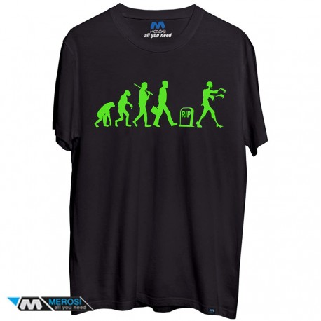 تیشرت Funny Zombie Evolution