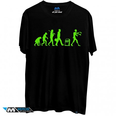 تیشرت Funny Zombie Evolution