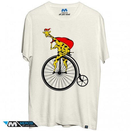 تیشرت Giraffe Santa Claus
