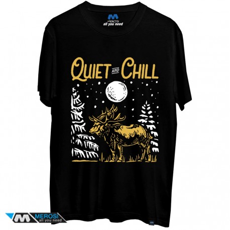 تی شرت طرح Quiet and chill