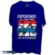 تی شرت طرح Experience All the time