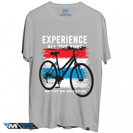 تی شرت طرح Experience All the time