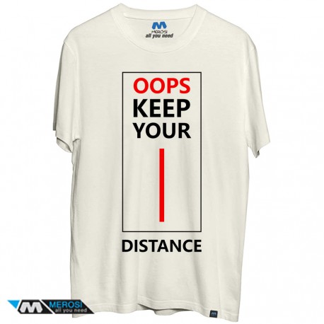 تی شرت Keep your distance
