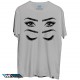 تیشرت Eyes with long eyelashes and brows