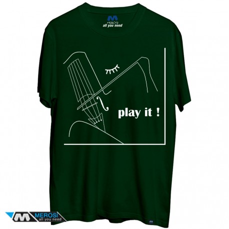 تیشرت playing the violin