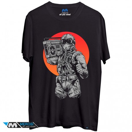 تیشرت Pilot fighter boombox hip hop
