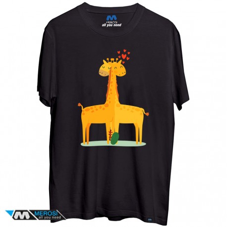 تیشرت Giraffe Love