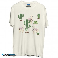 تیشرت Alpaca with cacti