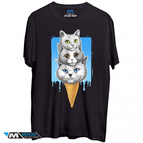 تیشرت Ice-cream cats