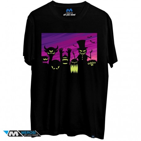 تیشرت Monsters Background