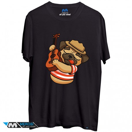 تیشرت Musician Pug