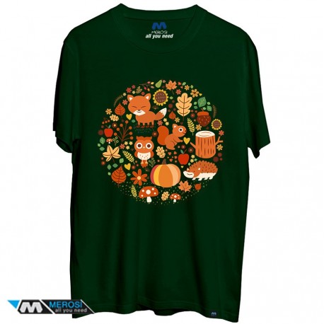 تیشرت Autumn Forest Friends Party
