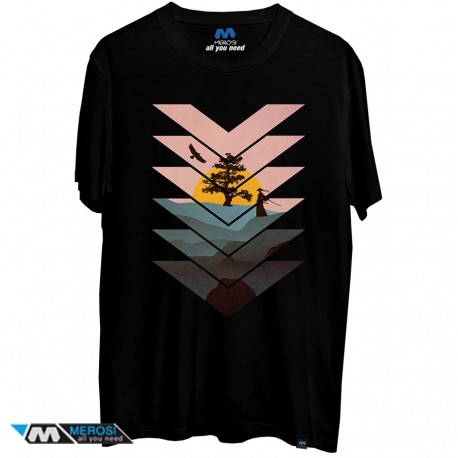 تیشرت Nature Love Of A Peacful Warrior