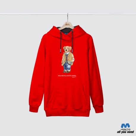 هودی قرمز 3 Polo Bear