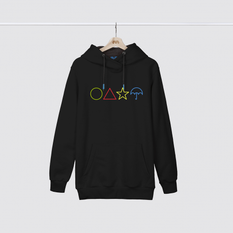 هودی مشکی Squid Game (بازی مرکب)