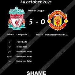 طرح Shame Manchester Liverpool