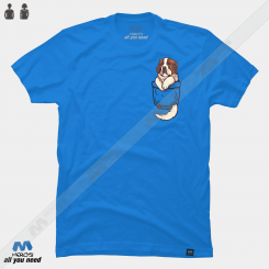 تیشرت Pocket Saint Bernard Puppy Pocket