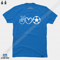تیشرت Peace Love Soccer