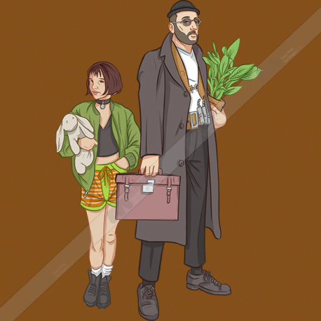 تیشرت ماتیلدا و لئون