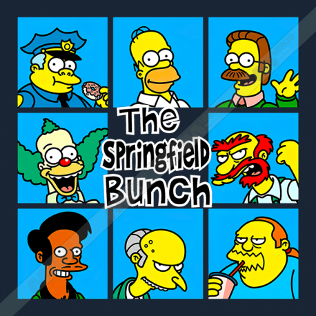 تیشرت سیمپسون The Springfield bunch
