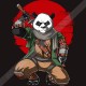 تیشرت Panda Bear Ninja