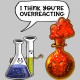 تیشرت Chemistry Overreacting