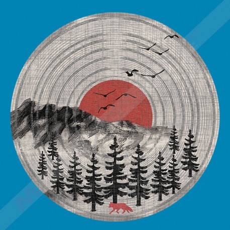 تیشرت Vinyl Nature Tunes