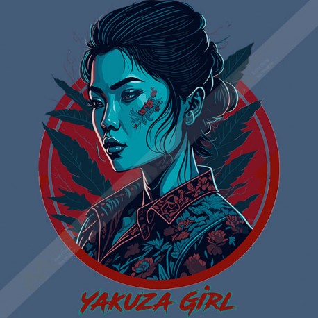 تیشرت Yakuza Blossom Grace Amidst the Shadows