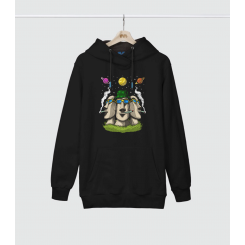 هودی Hippie Moai Heads