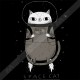 تیشرت space cat