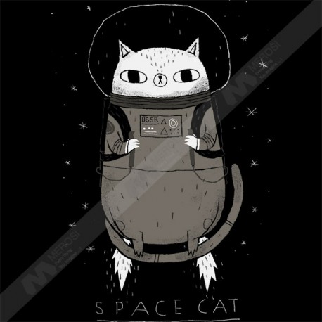 تیشرت space cat