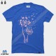 تیشرت Flamingo Dandelion Flower Tshirt Cute Flamingo Lover Gifts
