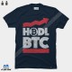 تیشرت Funny quote HODL BTC up arrow currency gifts