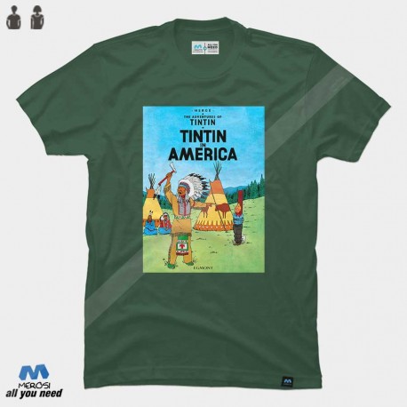 تیشرت Tin Tin In America