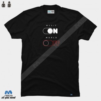 تیشرت Music On World OFF