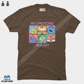تیشرت Inside Out 2 Emotions in a Day