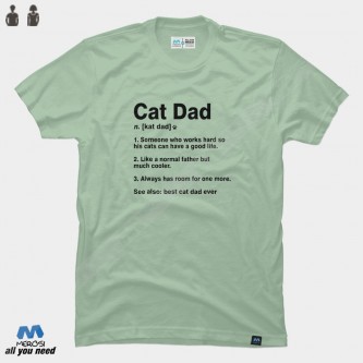 تیشرت Cat Dad Definition Funny Meaning Shirt Cat Lover