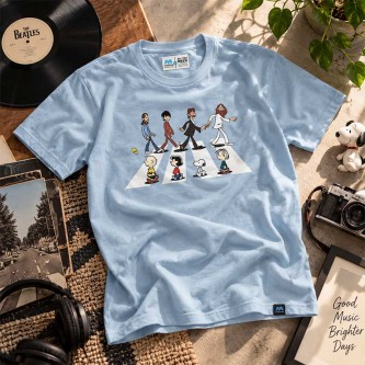 تیشرت Snoopy Beatles